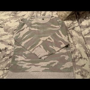 Aerie Camo Oversized Sweatshirt